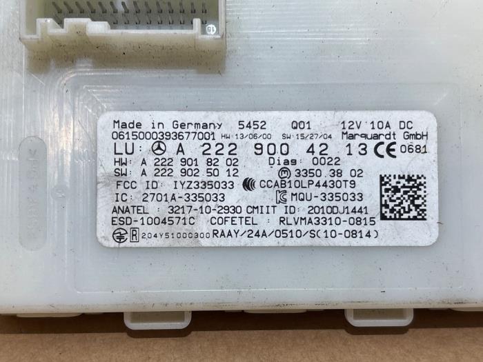 Keyless entry antenna Mercedes C-Klasse