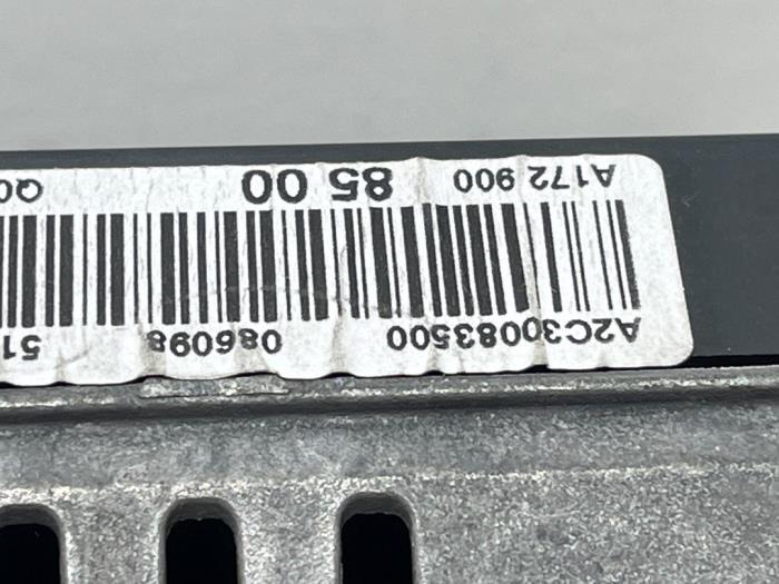 Navigation display Mercedes C-Klasse