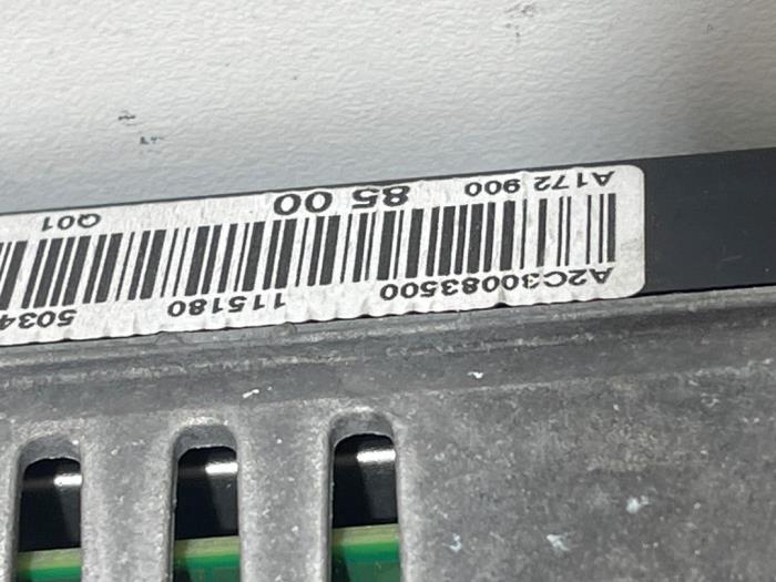 Wyswietlacz nawigacji Mercedes C-Klasse