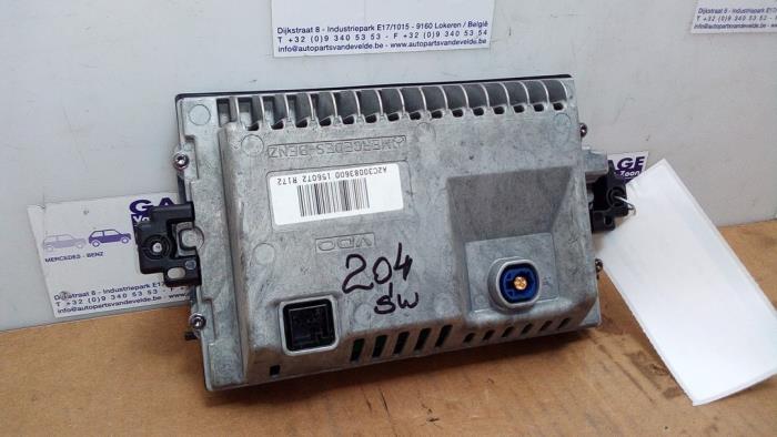 Affichage navigation Mercedes C-Klasse