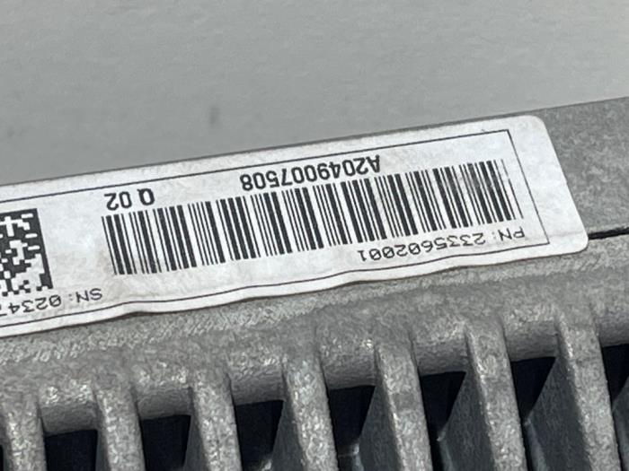 Navigation display Mercedes C-Klasse