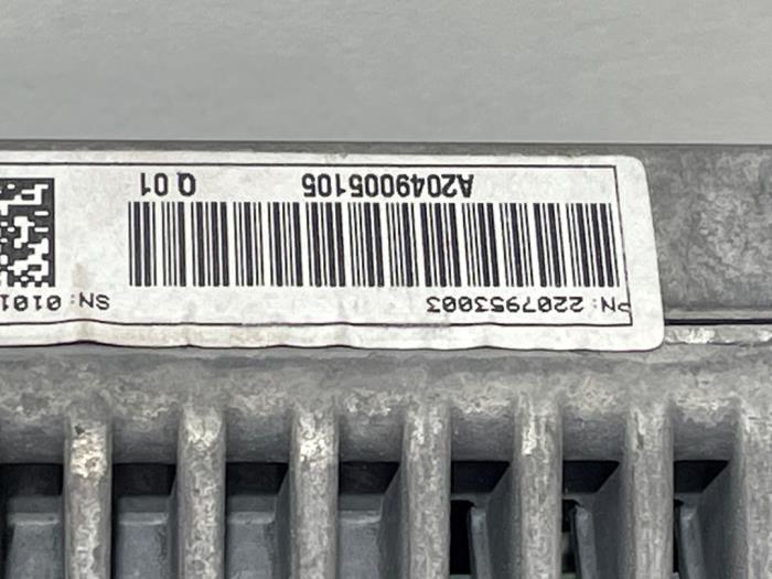 Navigation display Mercedes C-Klasse