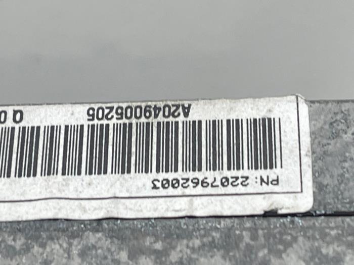 Affichage navigation Mercedes C-Klasse