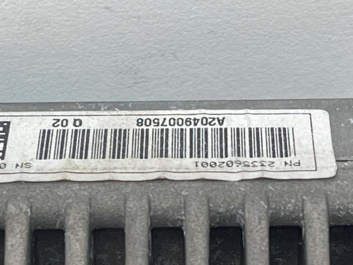 Navigation display Mercedes C-Klasse