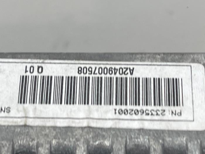 Navigation display Mercedes C-Klasse