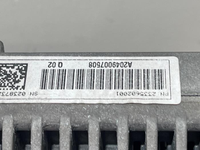 Navigation display Mercedes C-Klasse