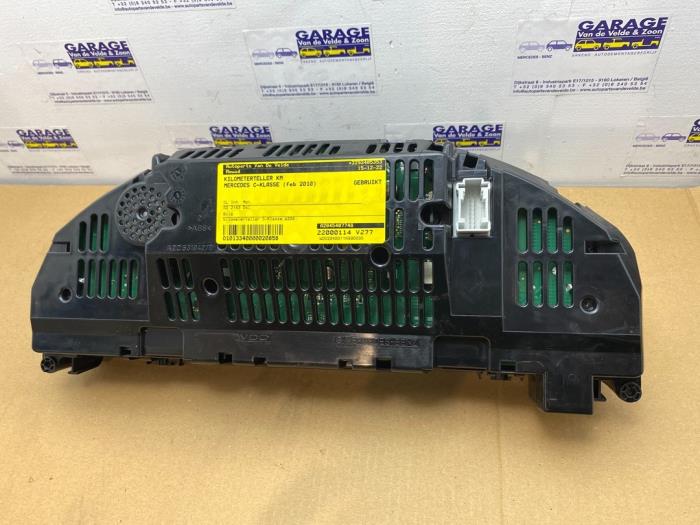 Odometer KM Mercedes C-Klasse