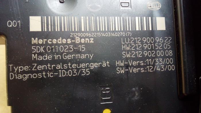 Komfort-Modul Mercedes E-Klasse