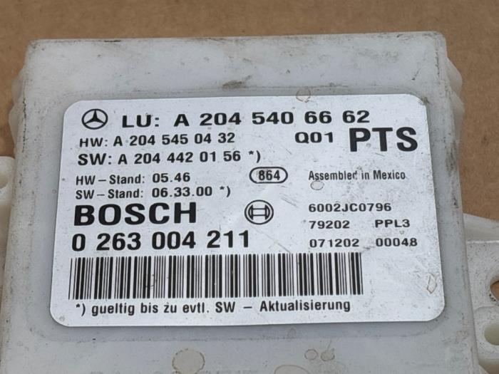 Parking assist computer Mercedes C-Klasse