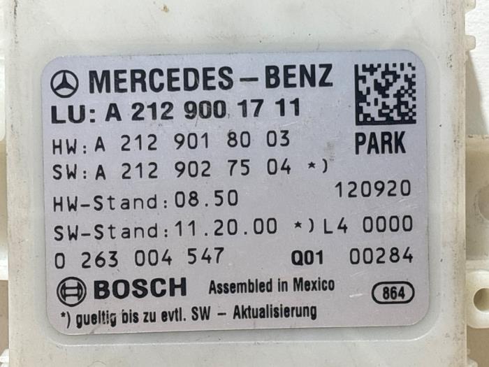 Parking assist computer Mercedes E-Klasse