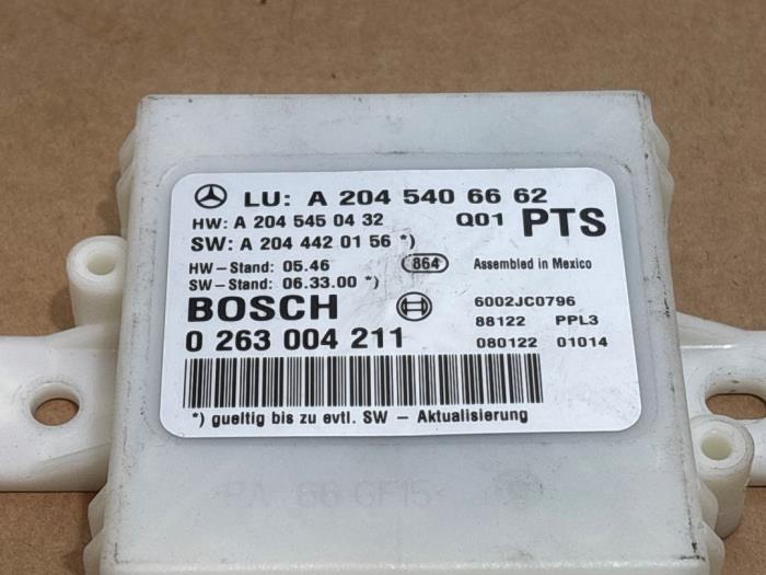 Ordinateur aide au stationnement Mercedes C-Klasse