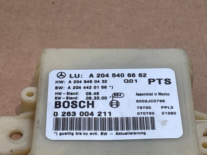 Ordinateur aide au stationnement Mercedes C-Klasse