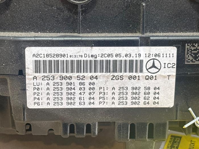 Kilometerteller KM Mercedes GLC-Klasse