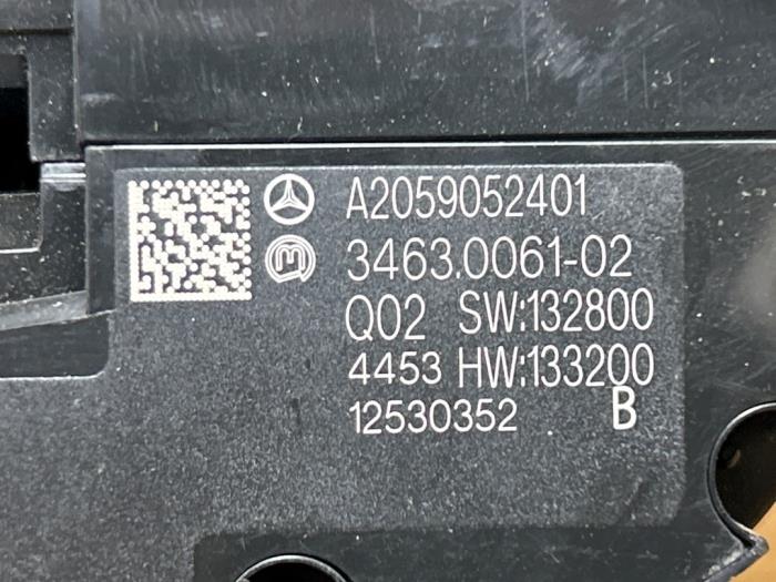 Commande ordinateur de bord Mercedes C-Klasse