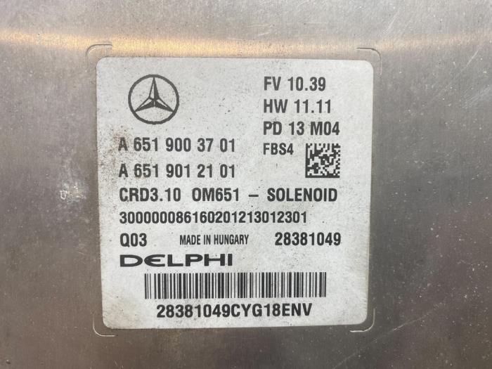 Serrure de contact + ordinateur Mercedes E-Klasse