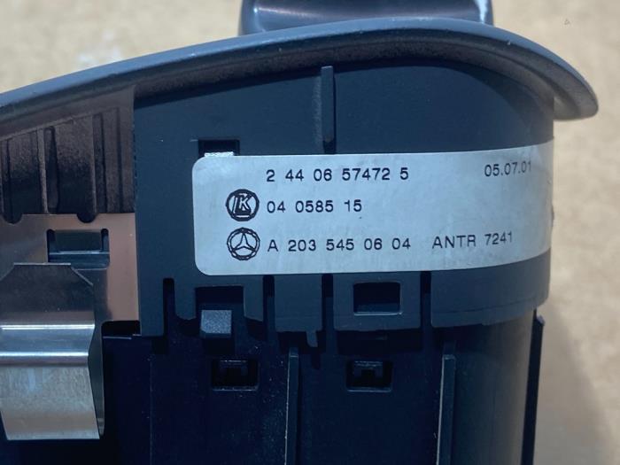 Light switch Mercedes C-Klasse