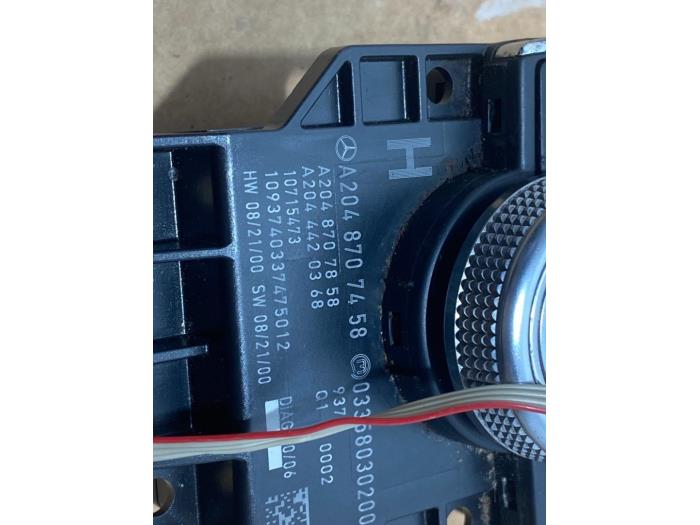 Commande ordinateur de bord Mercedes C-Klasse