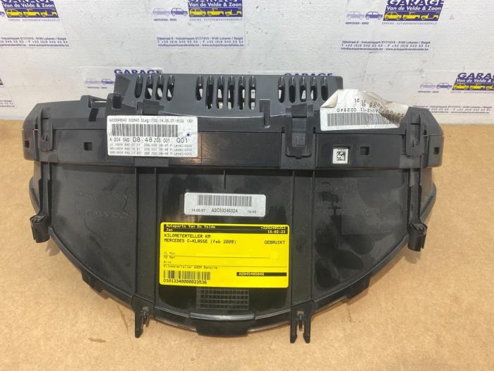 Odometer KM Mercedes C-Klasse