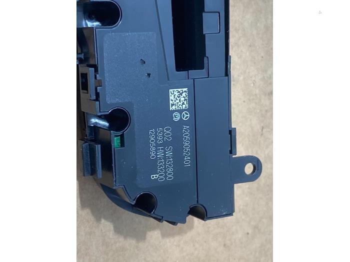 Commande ordinateur de bord Mercedes C-Klasse