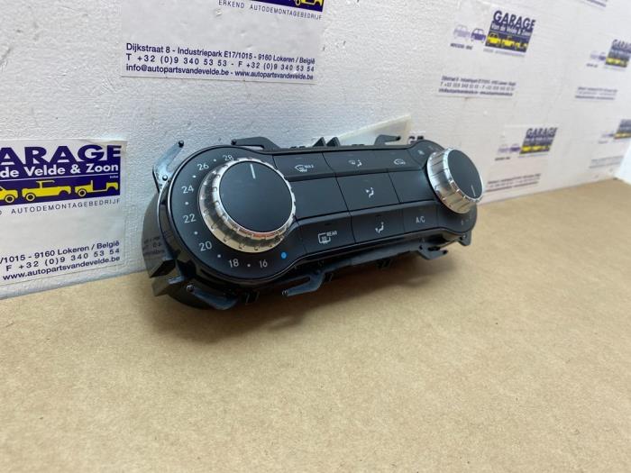Heater control panel Mercedes A-Klasse