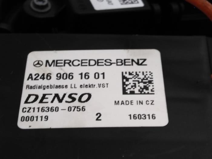 Moteur de ventilation chauffage Mercedes CLA