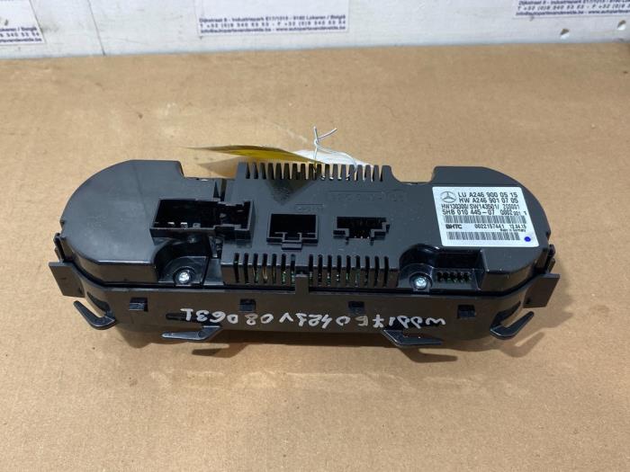 Heater control panel Mercedes A-Klasse