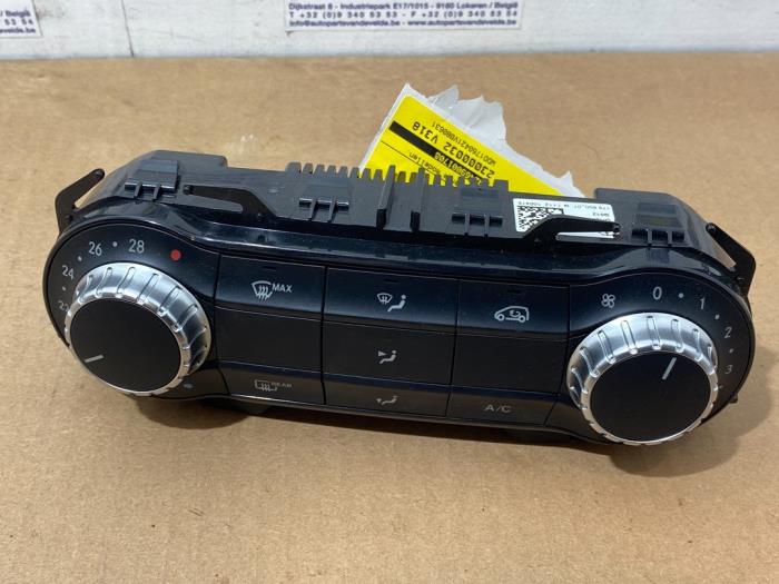 Heater control panel Mercedes A-Klasse