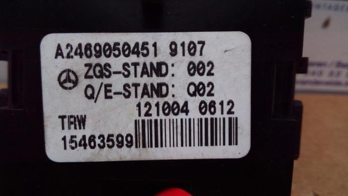 Handbremse Schalter Mercedes A-Klasse