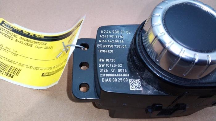 Bedienung BordSteuergerät Mercedes B-Klasse