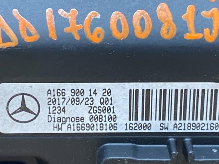 Affichage navigation Mercedes GLE