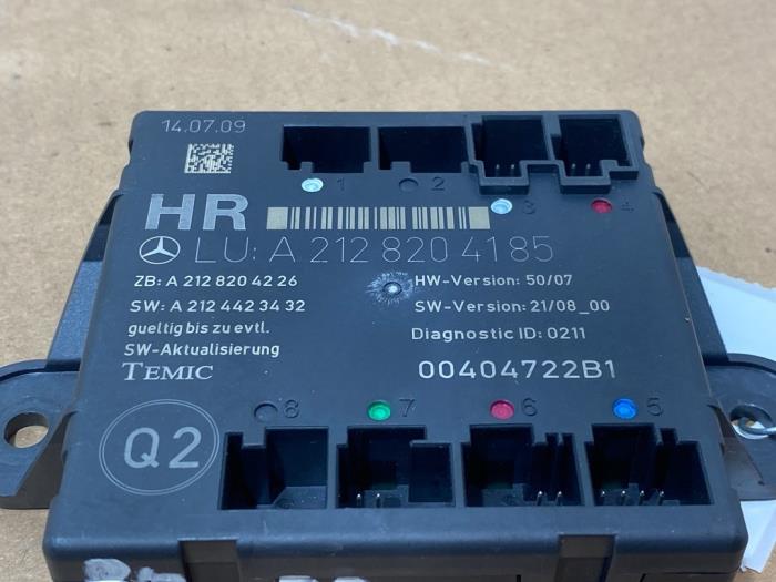 Module verrouillage central des portes Mercedes E-Klasse