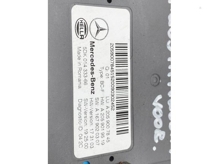 Module confort Mercedes C-Klasse