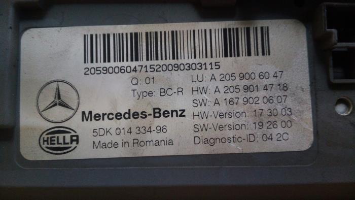 Module confort Mercedes C-Klasse