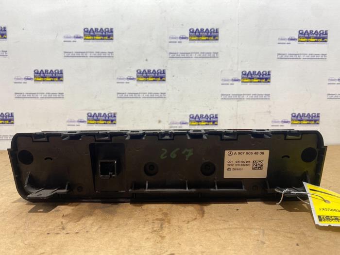 Heater control panel Mercedes Sprinter