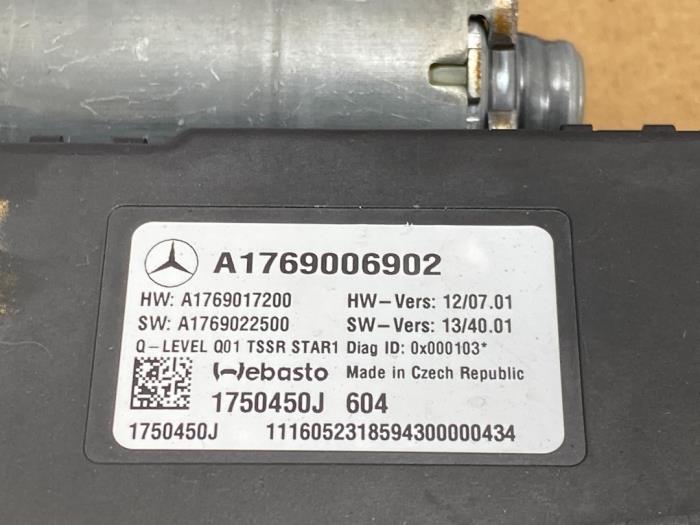 Moteur toit ouvrant Mercedes A-Klasse
