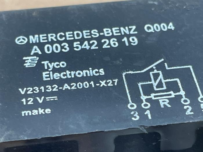 Capteur survoltage Mercedes E-Klasse