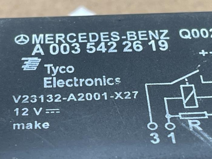 Capteur survoltage Mercedes E-Klasse