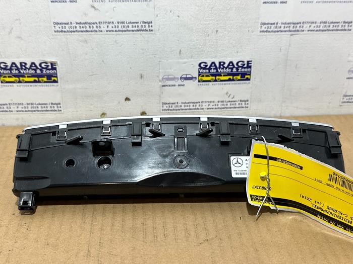 Panneau de commandes chauffage Mercedes C-Klasse