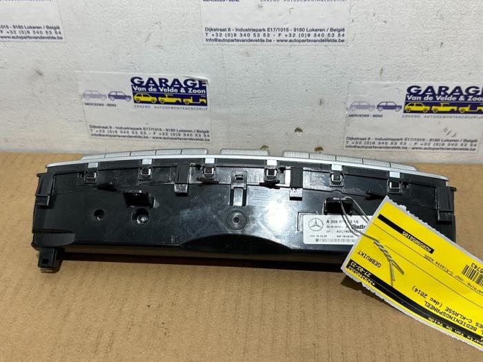 Panel de control de calefacción Mercedes C-Klasse
