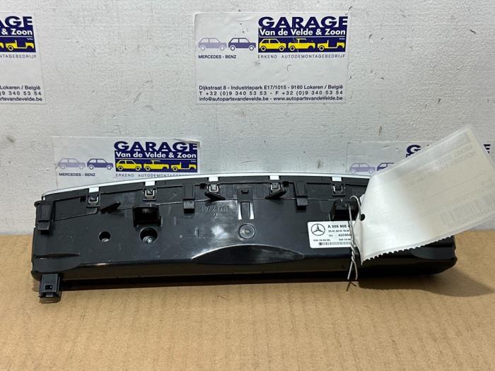 Panneau de commandes chauffage Mercedes C-Klasse