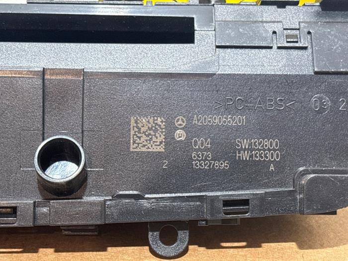 Commande ordinateur de bord Mercedes C-Klasse