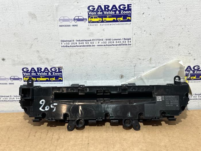 Commande ordinateur de bord Mercedes C-Klasse