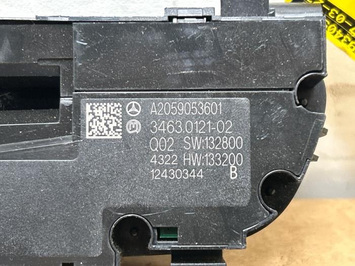 Commande ordinateur de bord Mercedes C-Klasse