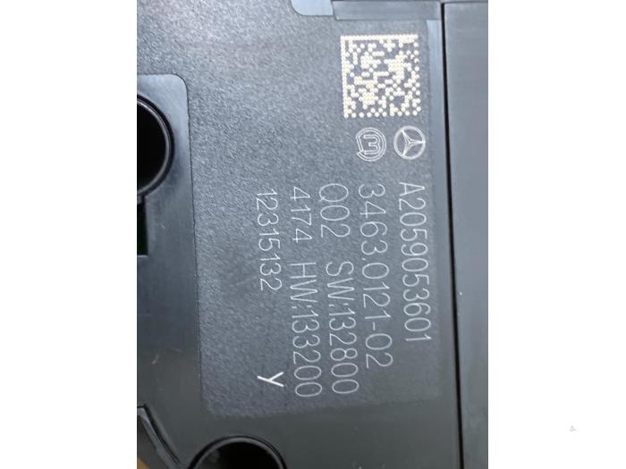 Commande ordinateur de bord Mercedes C-Klasse