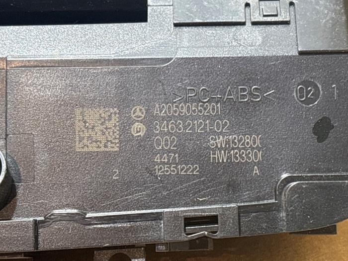 Commande ordinateur de bord Mercedes C-Klasse