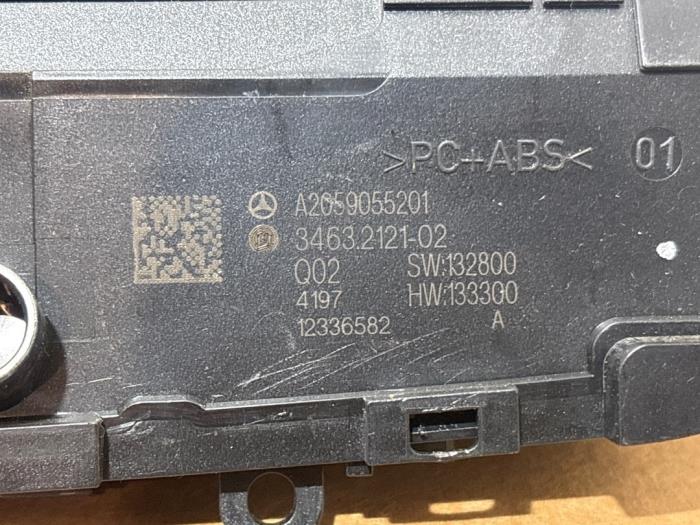 Commande ordinateur de bord Mercedes C-Klasse