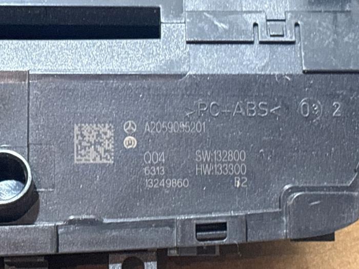 Commande ordinateur de bord Mercedes C-Klasse