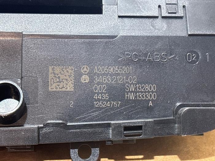 Control de ordenador abordo Mercedes C-Klasse