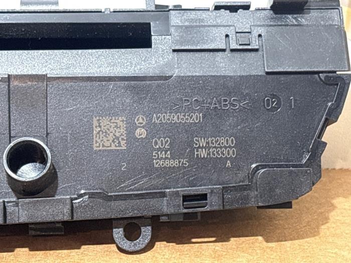 Commande ordinateur de bord Mercedes C-Klasse