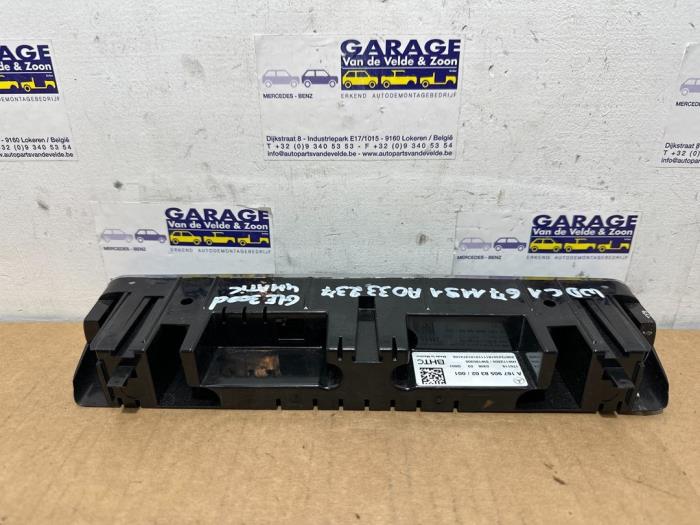 Panel sterowania nagrzewnicy Mercedes GLE